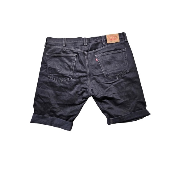 Levi 501 men’s black shorts size 40 x 30 (Cutoff's) - Picture 3 of 4